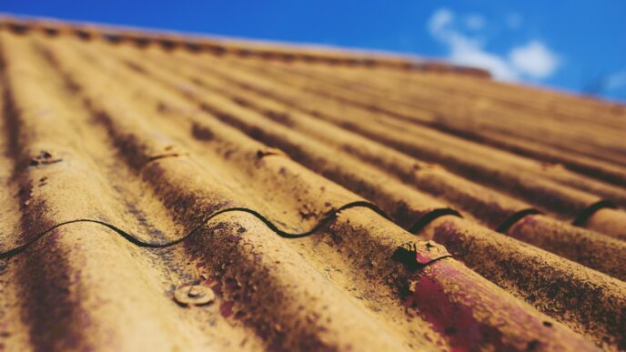 asbest roof