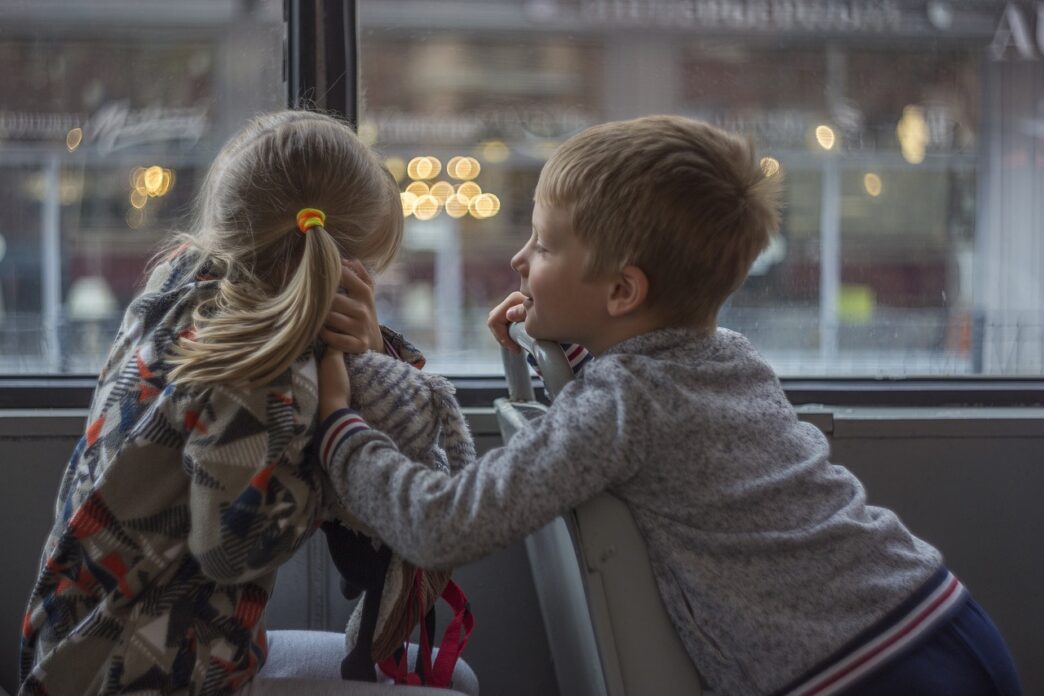 bus inside