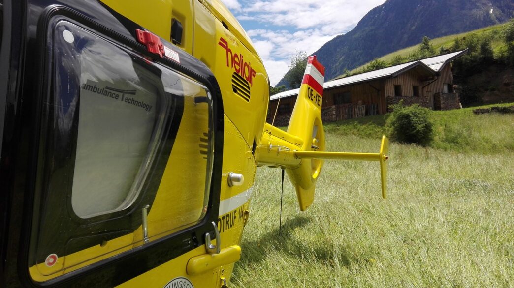 rescue helicopter