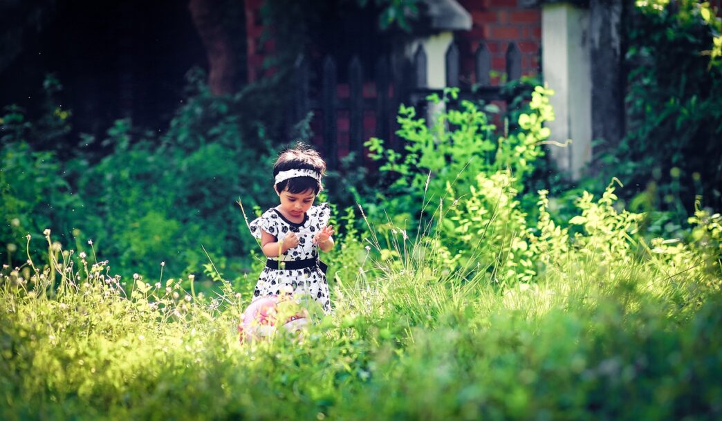 children playing