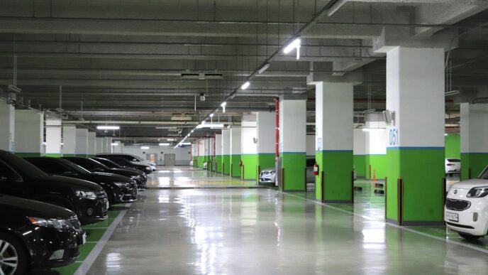 parking lot