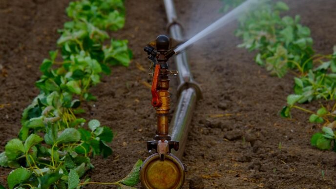 irrigation of fields