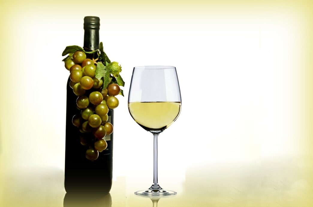 glass of vine