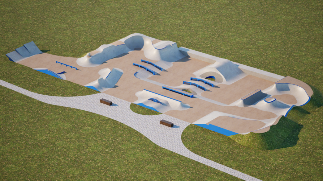 Render Skate park 01