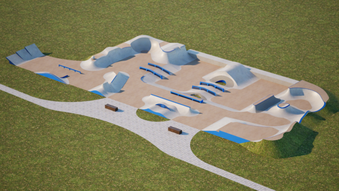Render Skate park 01