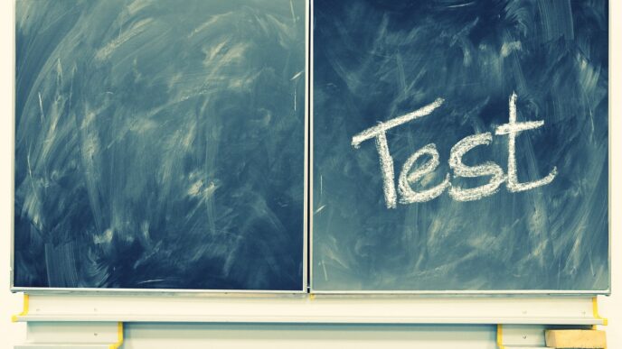 test in school