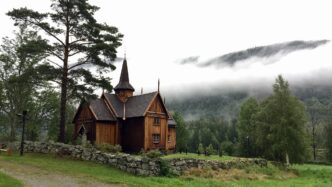 wood house