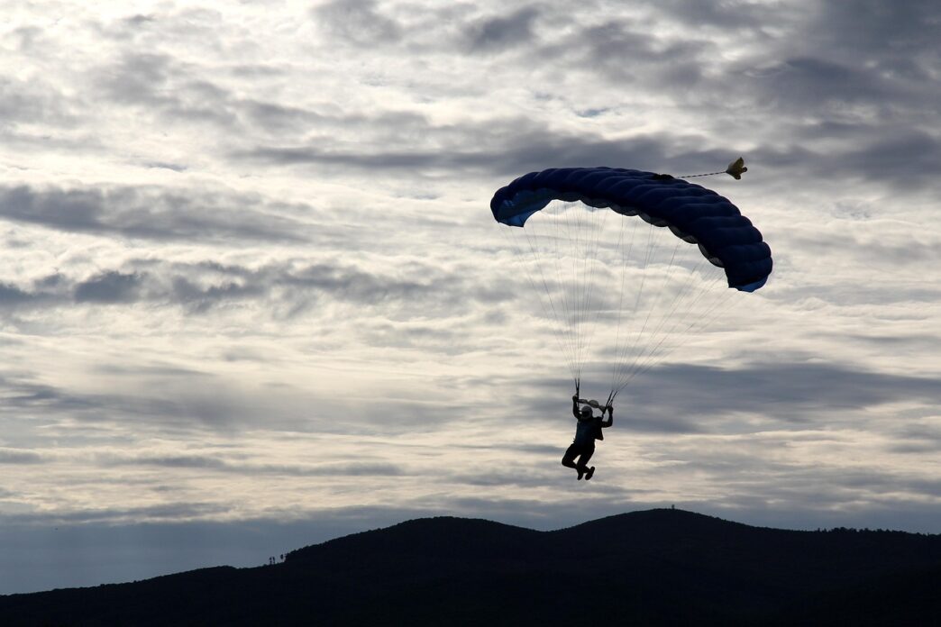 parachutist