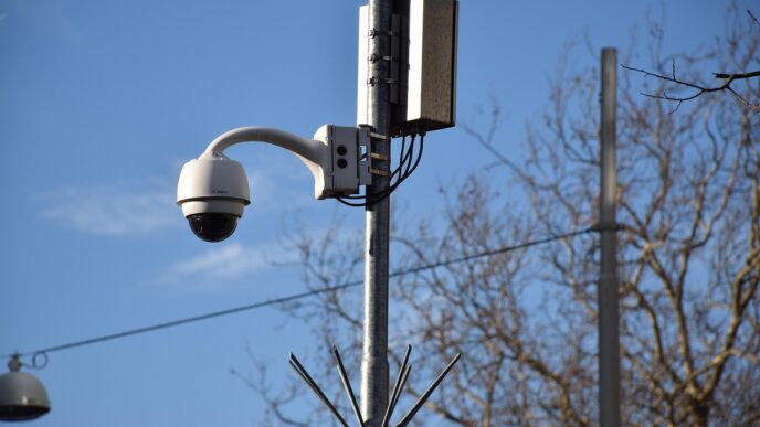 video cam on street