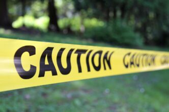 police tape