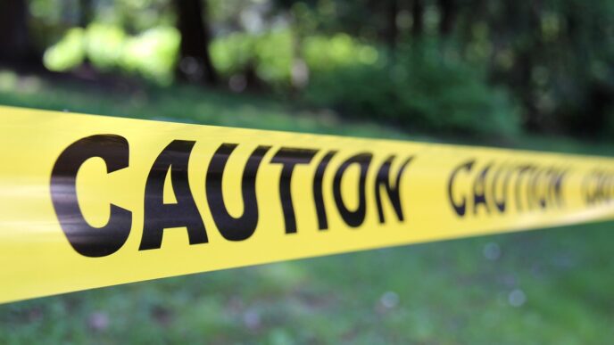 police tape